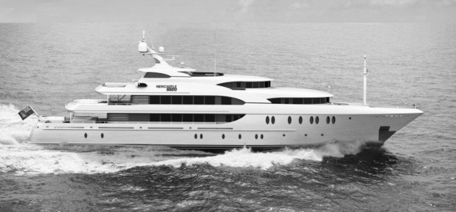 Yacht HARBOUR ISLAND - Profile Rendering 2